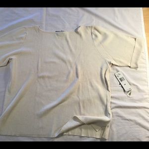 Ralph Lauren ss silk nylon plus size light weight sweater